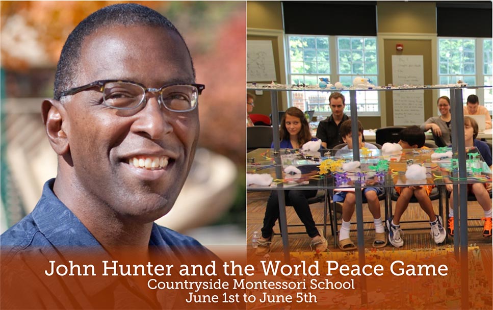 Look out Northbrook! John Hunter and the World Peace Game are coming!