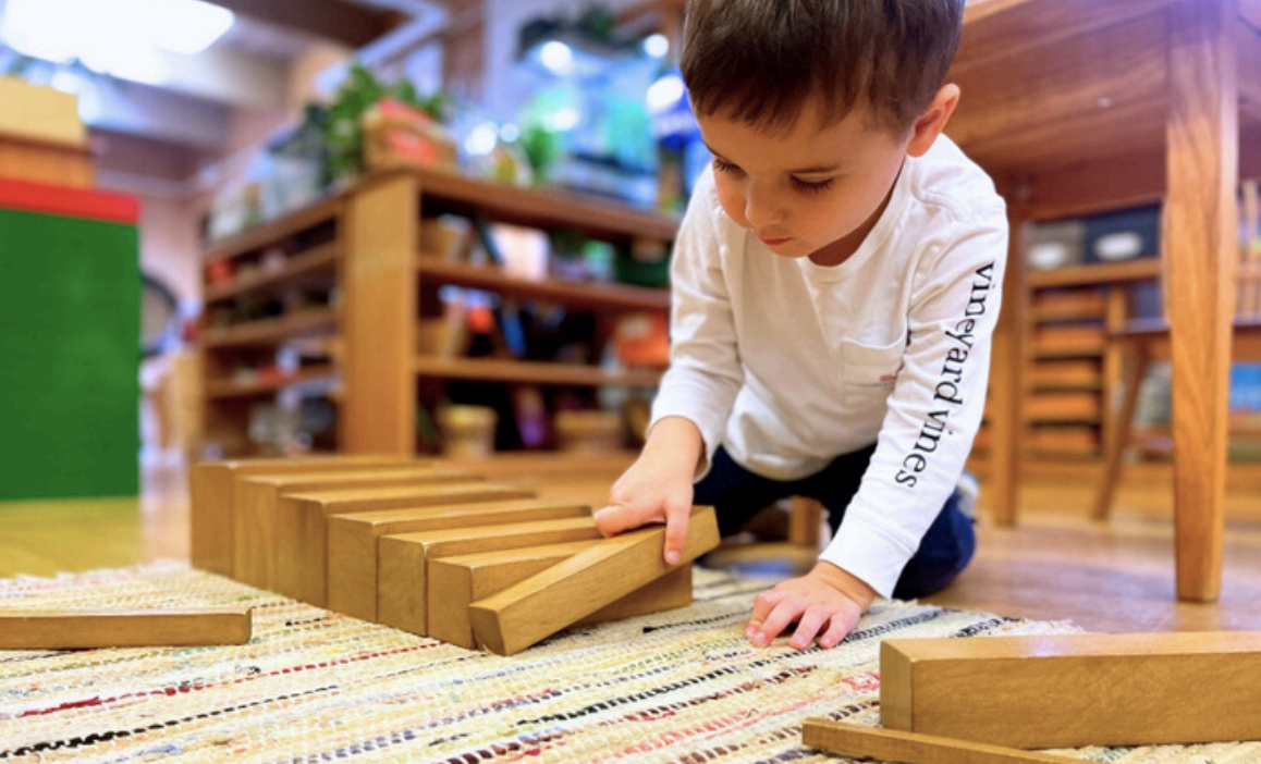 A Snapshot – Sensorial Materials in the 3 -6 year-old Classrooms
